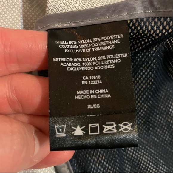 Paradox Men’s Blue Waterproof Outdoor Jacket XL Full Zip - Picture 6 of 9